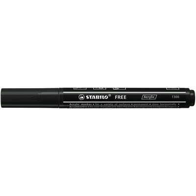 TABILO FREE Acrylic Marker T300 Black