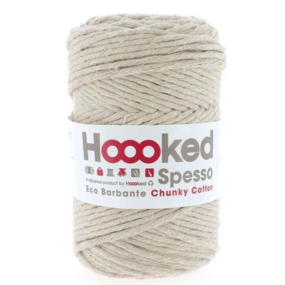 Hoooked Spesso Chunky Cotton 500g Biscuit makramégarn