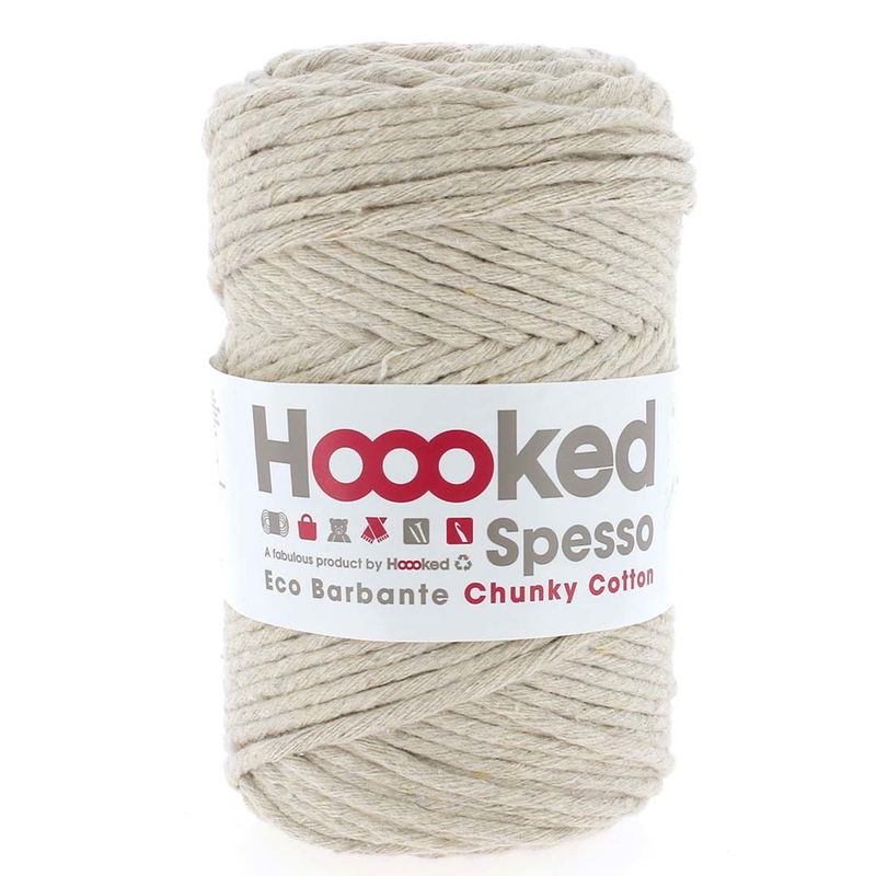 Hoooked Spesso Chunky Cotton 500g Biscuit makramégarn