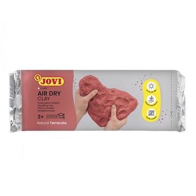 Jovi Air Dry Clay 1 kg terrakotta förpackning Jovi Air Dry Clay 1 kg terrakotta , självtorkande lera i förpackning