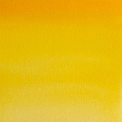 Färgprov av Winsor & Newton Professional Water colour Cadmium Yellow