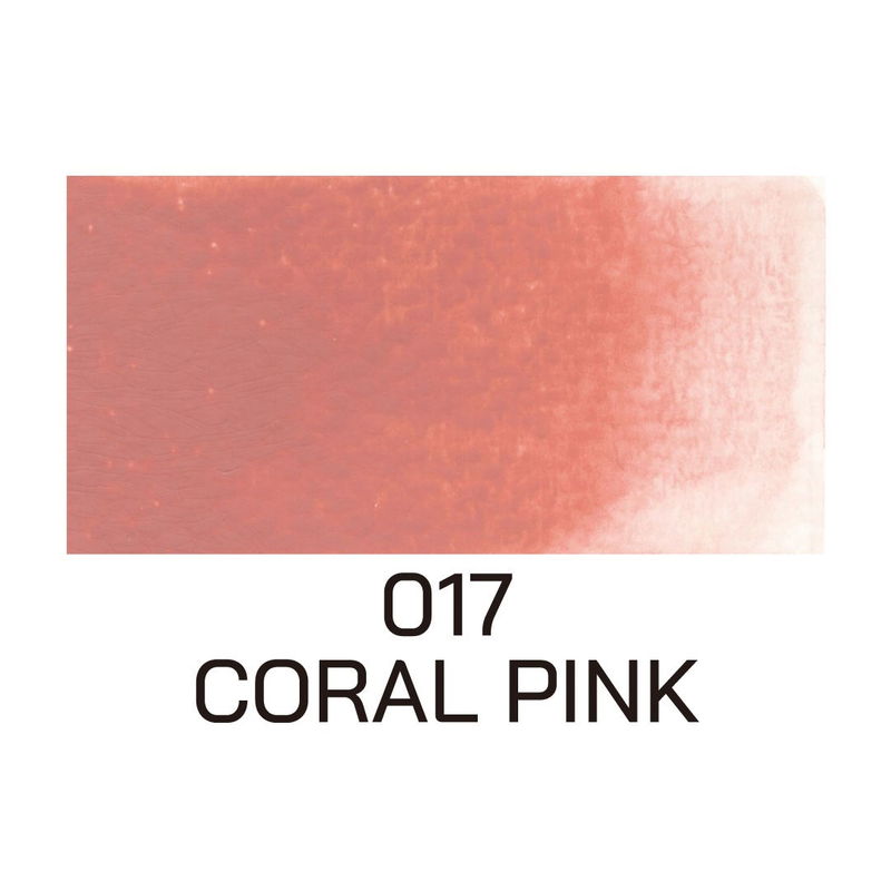 Färg, Coral Pink, Gansai Tambi akvarell