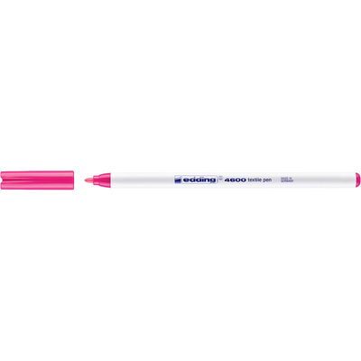 Textilpenna Neonrosa Textilpenna med 1 mm spets. Tvättbar i 60 grader. Färg: Neonrosa