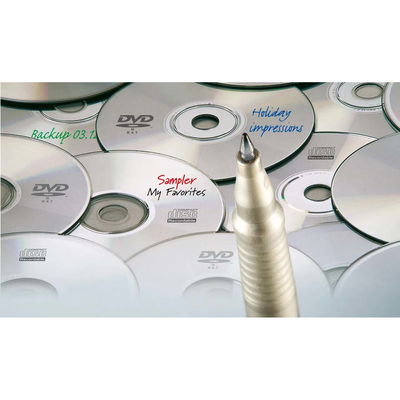 STABILO Write-4-all svart permanent märkpenna för märkning av CD och DVD