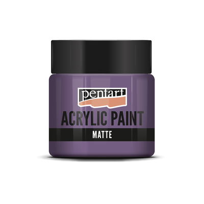 Matt akrylfärg Purple, 50 ml, Pentart Acrylic