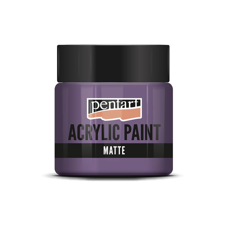 Matt akrylfärg Purple, 50 ml, Pentart Acrylic