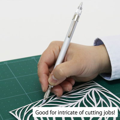 Skärmatta och NT Cutter D-1000p, stencilskärning