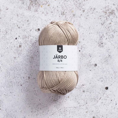 Järbo 8/4 50 gram. Lin bomullsgarn. 100% bomull.