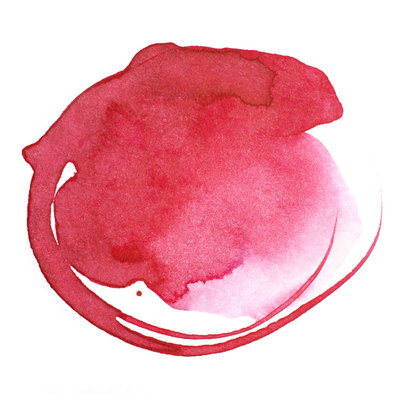 Rubine Red färgprov Liquitex Acrylic Ink 30 ml