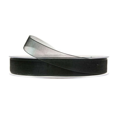 Dekorationsband 15 mm 50 m Svart Beauty dekorationsband tunt 15 mm 50 m Svart