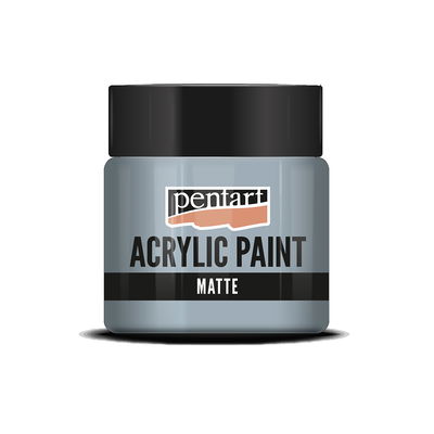 Matt akrylfärg Country blue, 50 ml, Pentart Acrylic
