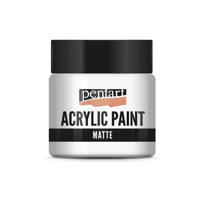 Matt akrylfärg Off White, 50 ml, Pentart Acrylic