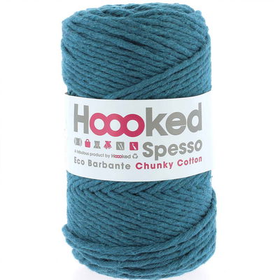 Hoooked Spesso Chunky Cotton 500g Petrol makramégarn