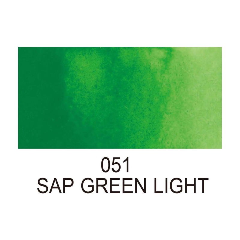 Färg, Sap Green Light, Gansai Tambi akvarell