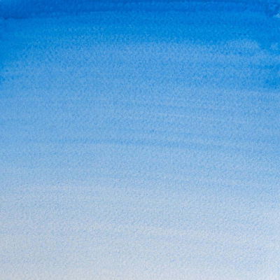 Färgprov av Winsor & Newton Professional Water colour Cerulean Blue (Red Shade)