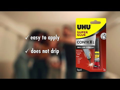 UHU Super Glue Control 3 g video med användningsområden