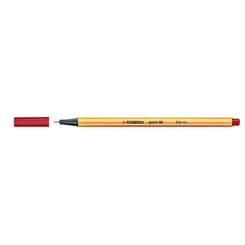 STABILO Point 88 fineline Dark Red 50