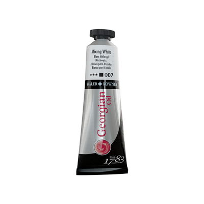 Georgian Traditional Oil Colour Mixing White 007 oljefärg 38 ml tub från Daler-Rowney