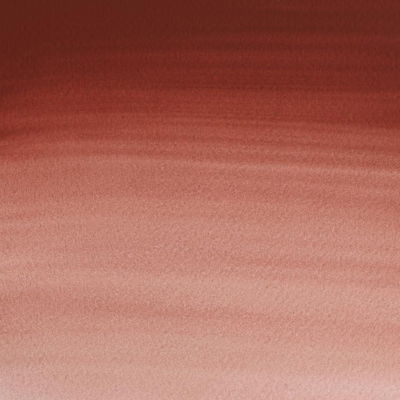 Färgprov (swatch) Cotman akvarellfärgIndian Red