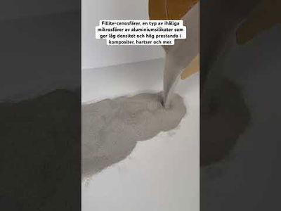 Video som visar hur Mikroballonger beter sig när man eller ut den ur förpackningen samt hanterar det