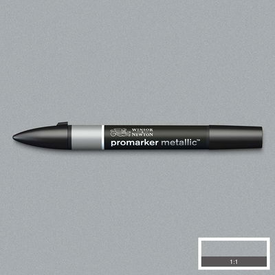 Winsor & Newton Promarker MT SIL Winsor & Newton Promarker MT SIL marker med färgprov och bakgrund i samma ton