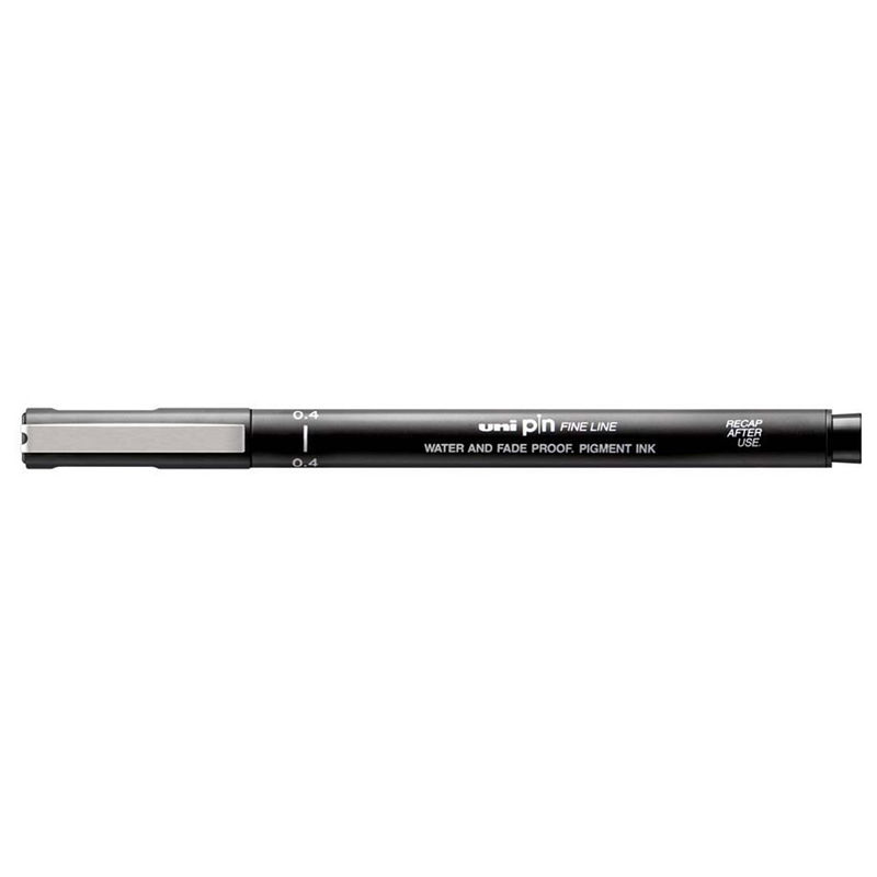 Fineliner 0,4 mm, svart. Uni Pin