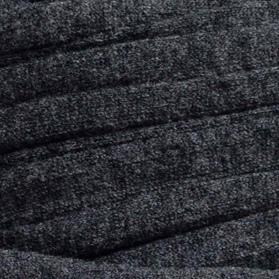 Färg- och textur Zpagetti T-shirtgarn antracitgrå nyans