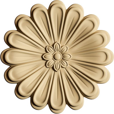 Flexible Wood, Flower Sphere. Dekorativa träornament av böjbart trä