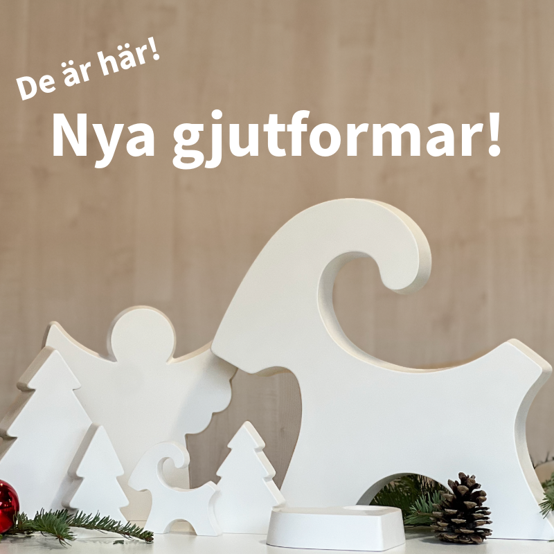 Nya gjutformar för säsongen!