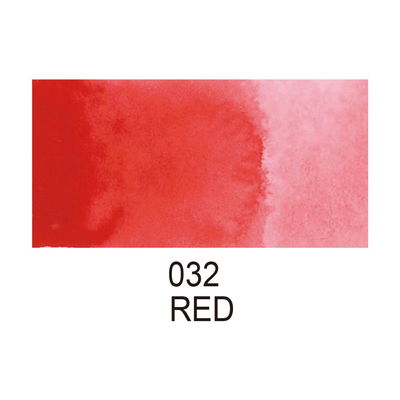 Färg, Red, Gansai Tambi akvarell