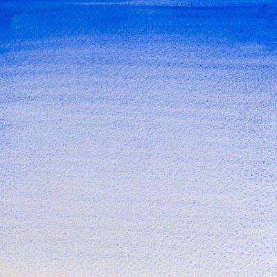Färgprov av Winsor & Newton Professional Water colour Cobalt Blue Deep