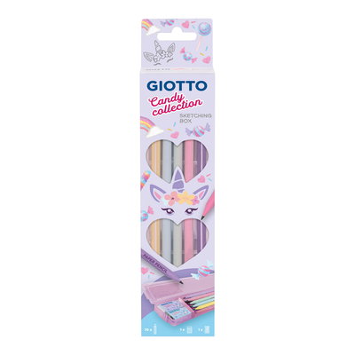 Giotto Candy Collection sketching, skiss-set för barn