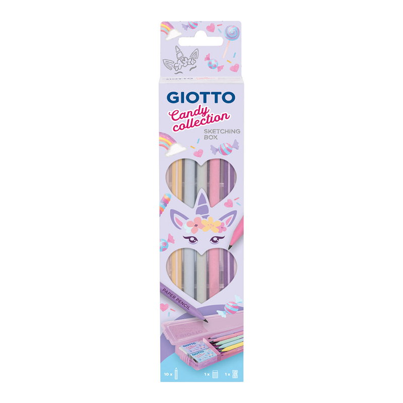 Giotto Candy Collection sketching, skiss-set för barn