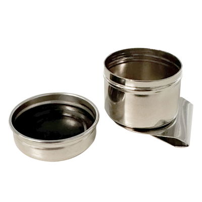 Palettkopp av metall med 26,9 ml volym