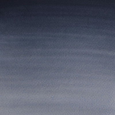 Färgprov (swatch) Cotman akvarellfärg Payne’s Gray