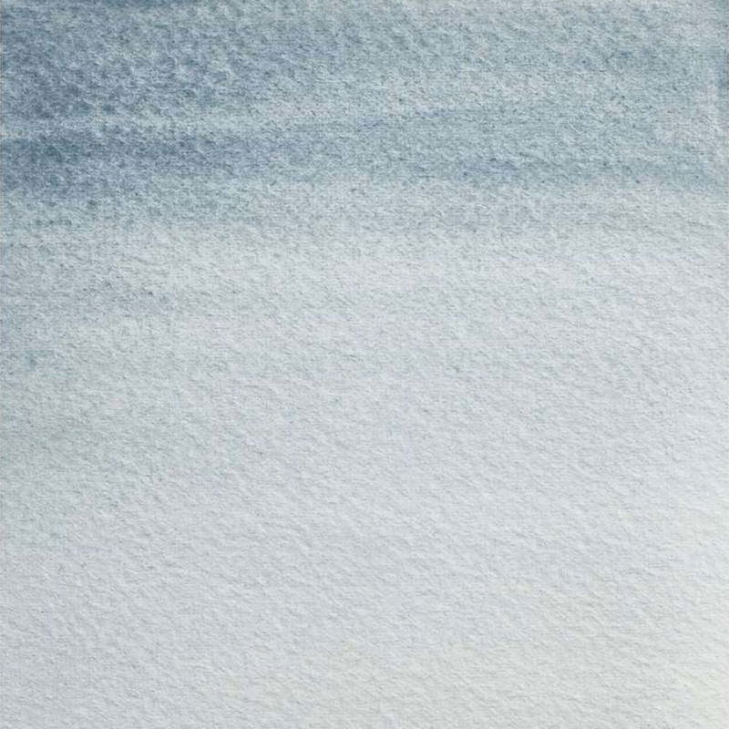 Färgprov av Winsor & Newton Professional Water colour Ultramarine Ash