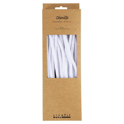 Piprensare Vit 30 cm 50-pack Piprensare Vit 30 cm 50-pack förpackning