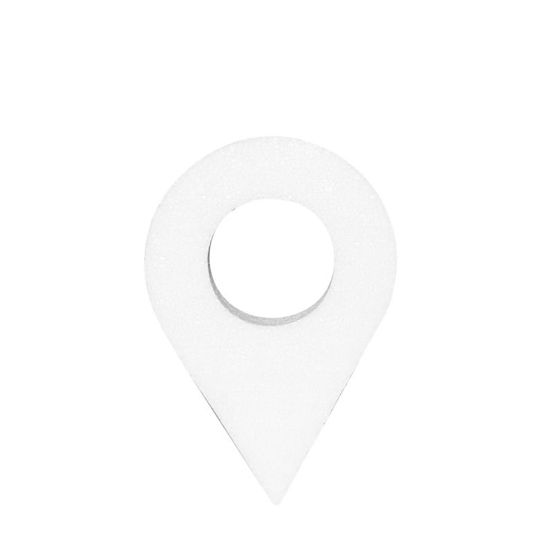 Kartpin av frigolit 19,5 cm perfekt till pyssel, skyltning och kreativitet