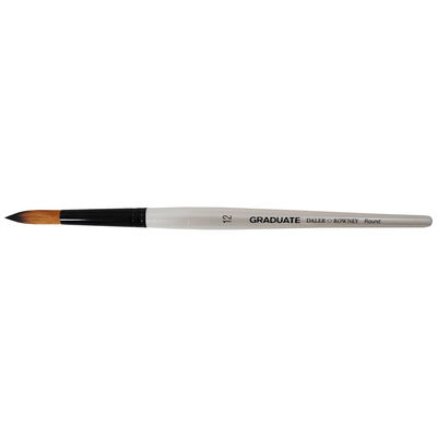 Daler-Rowney Graduate nr 12 Daler-Rowney Graduate syntetpensel nr 12 med kort skaft