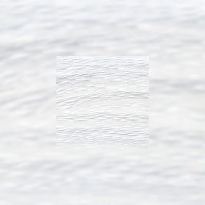 Närbild av separerbara 6 trådar bomull Blanc White