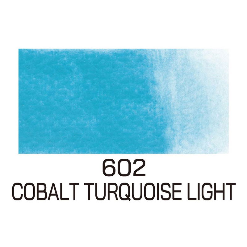 Färg, Cobalt Turquoise Light, Gansai Tambi akvarell