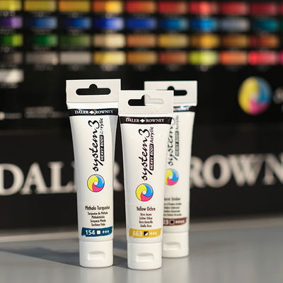 Daler-Rowney System3 Heavy Body Acrylic Paint