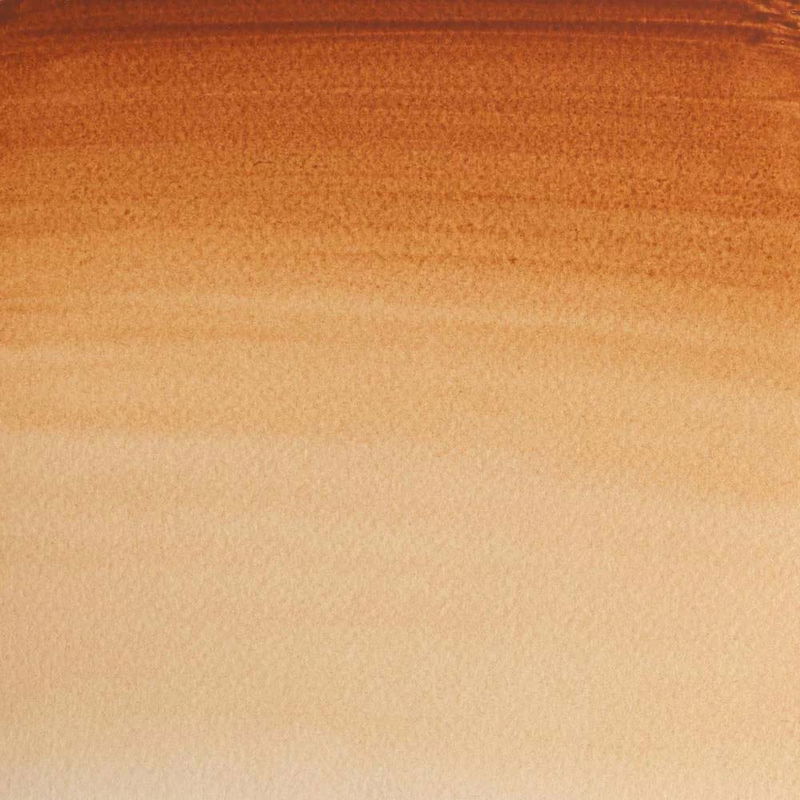 Färgprov av Winsor & Newton Professional Water colour Brown Ochre