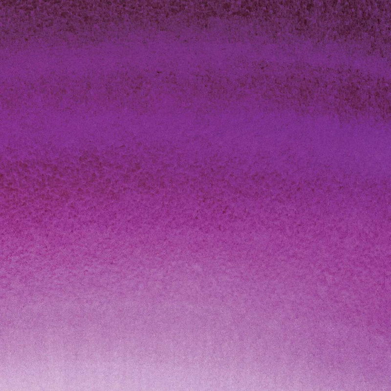 Färgprov av Winsor & Newton Professional Water colour Quinacridone Violet