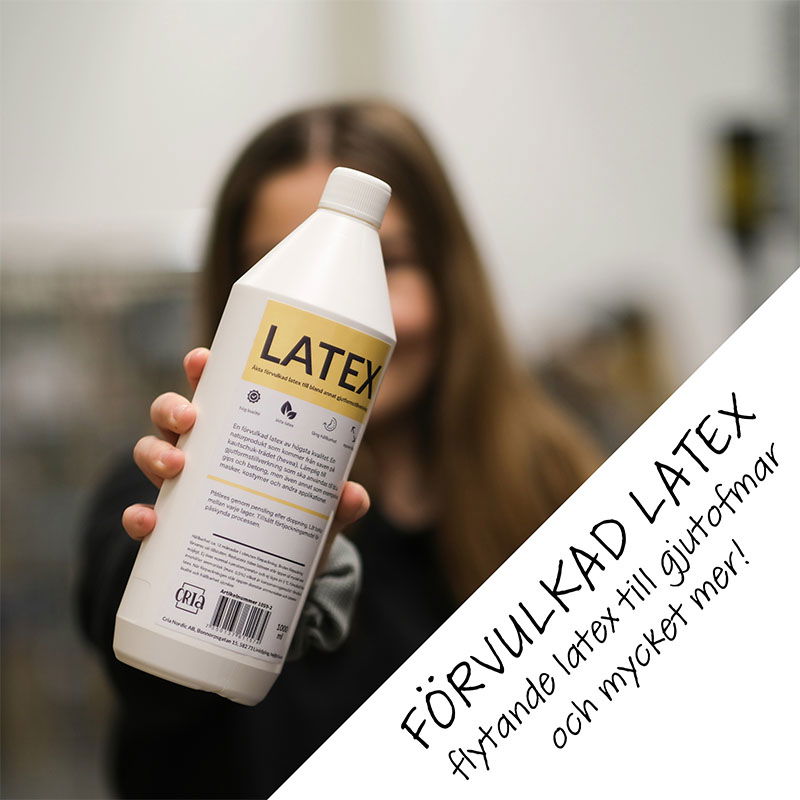 Förvulkad latex