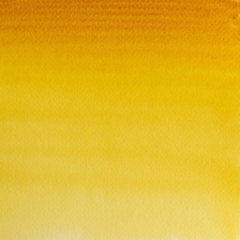 Färgprov av Winsor & Newton Professional Water colour Transparent Yellow