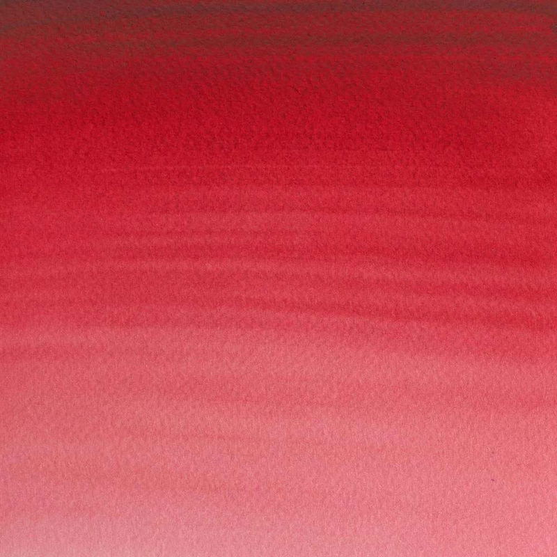 Färgprov av Winsor & Newton Professional Water colour Permanent Alizarin Crimson