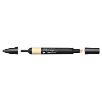 Winsor & Newton Promarker Saffron O739 marker med bred snedskuren spets och smal rund spets