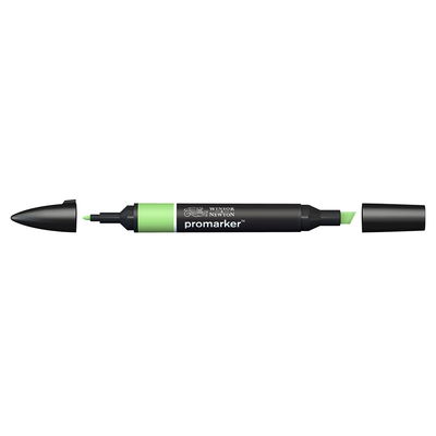 Winsor & Newton Promarker Apple G338 marker med bred snedskuren spets och smal rund spets
