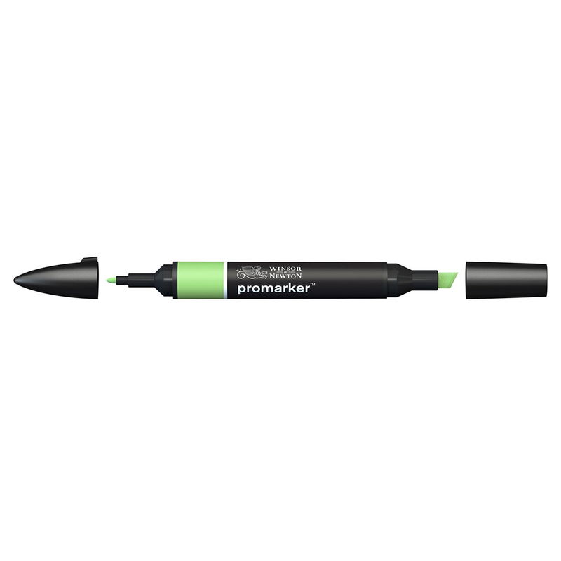 Winsor & Newton Promarker Apple G338 marker med bred snedskuren spets och smal rund spets